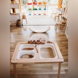 IKEA Flisat sensory table